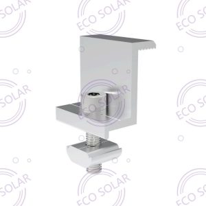 Solar Panel Mounting Rail End Clamp